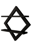 Zwart Eikenhout Wandrek