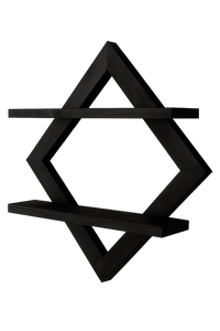 Zwart Eikenhout Wandrek