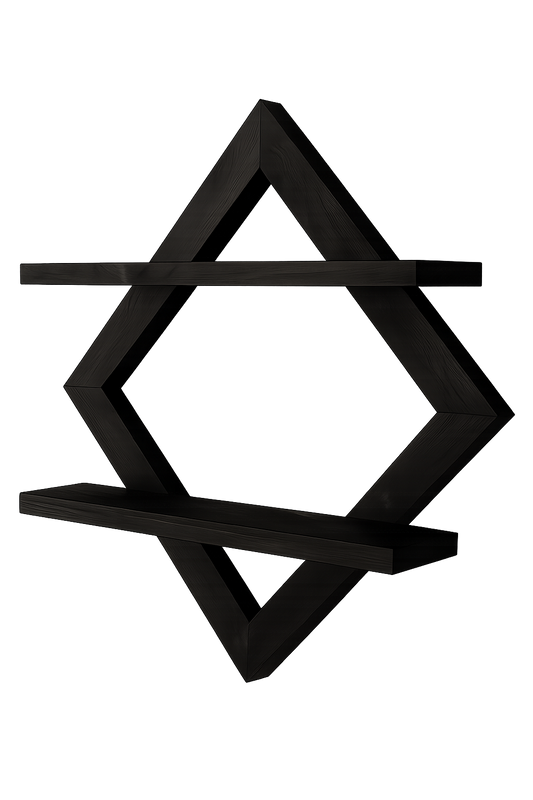 Zwart Eikenhout Wandrek