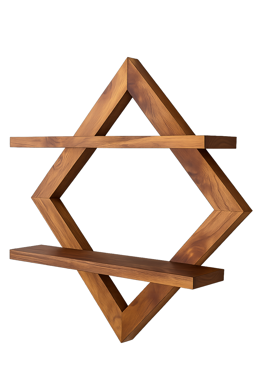 Zwart Eikenhout Wandrek