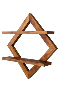 Zwart Eikenhout Wandrek